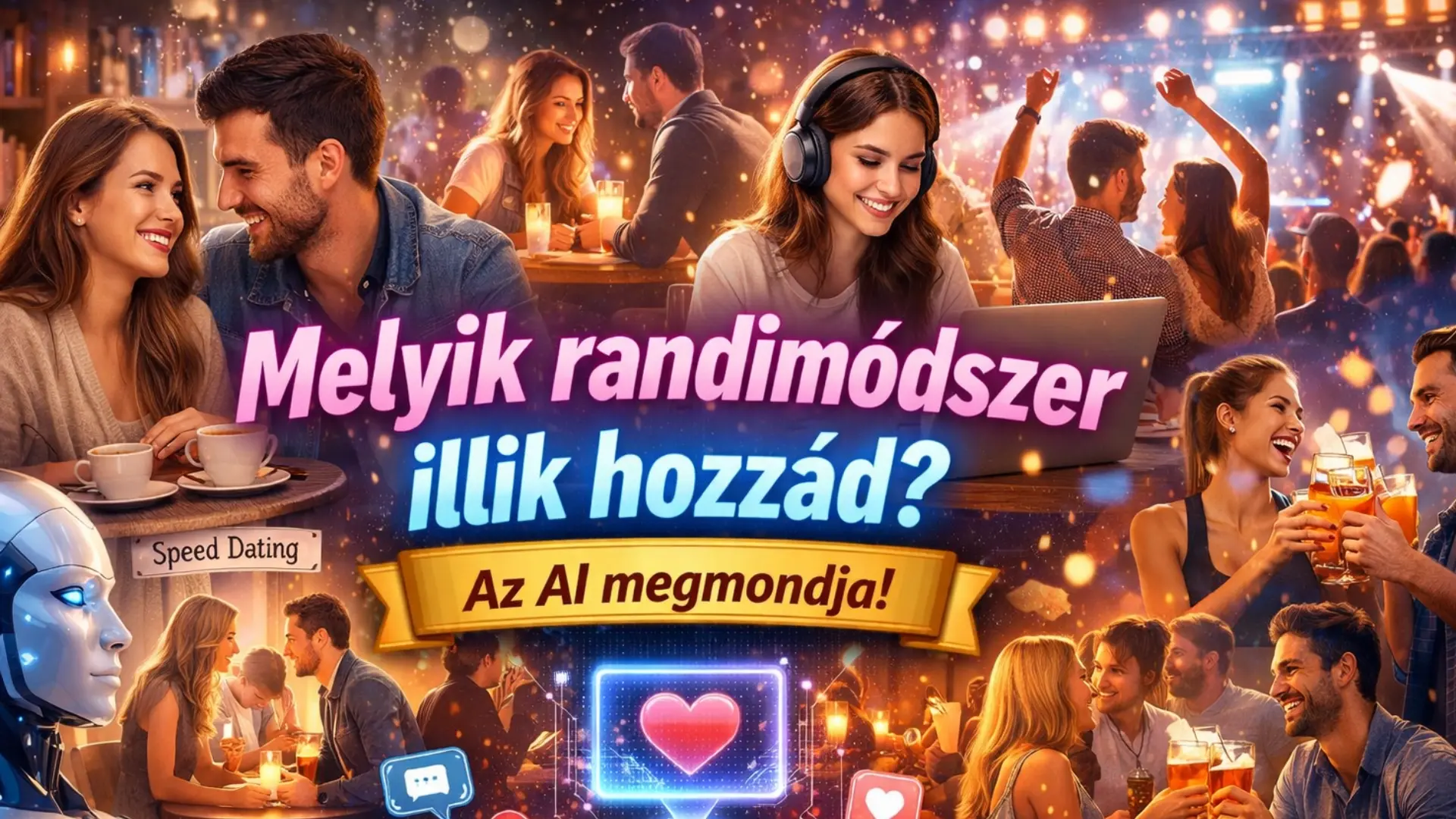 Melyik randimódszer illik hozzád? Az AI megmondja!